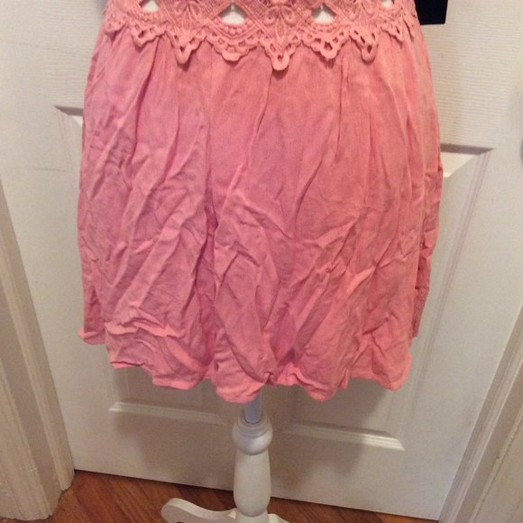 Lulu's Pink Lace Trim Dress - Picture 5 of 13